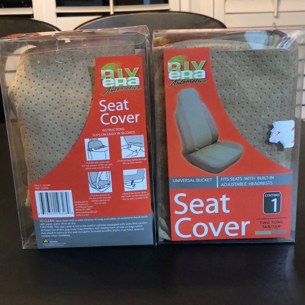 Universal seat covers.